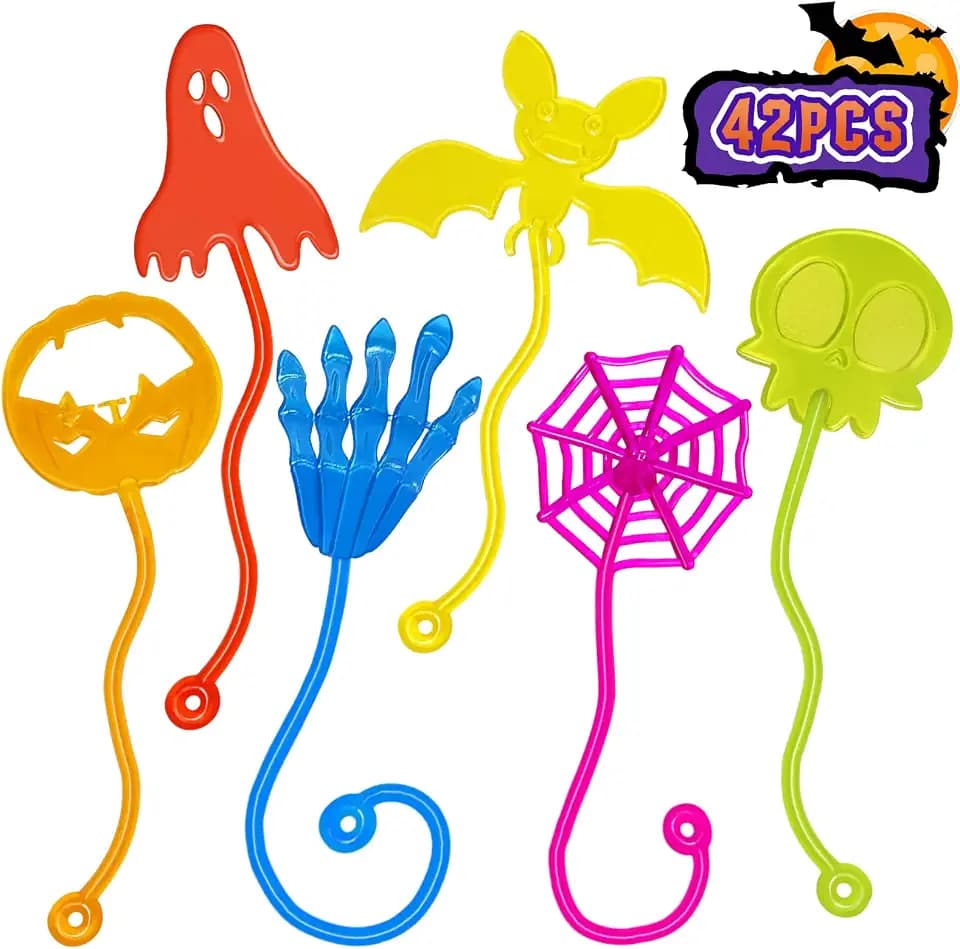 Halloween Sticky Hands Bulk 42 PCS Halloween Party Favors for Kids Toys