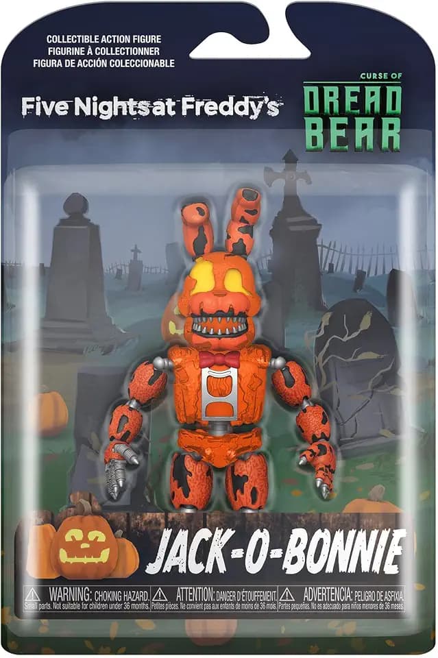 Funko Action Figure: Five Nights At Freddy's (FNAF) Dreadbear - Jack-O-Bonnie - Jack-o-Bonnie - Sammlerstück - Geschenkidee - Offizielle Handelswaren - Für Jungen, Mädchen, Kinder & Erwachsene