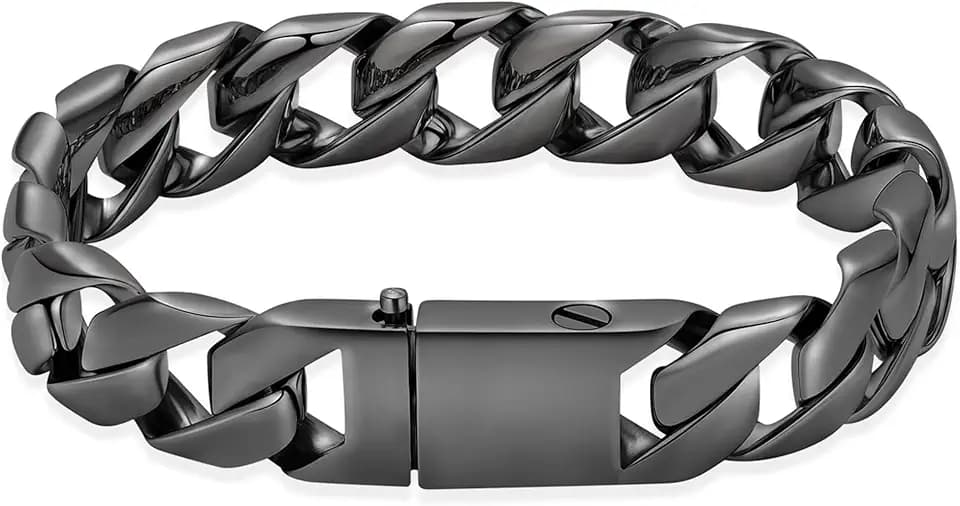 Kremation Urne Armband für menschliche Asche für Männer Würfellink Armband Kremation Schmuck für Asche Urne Keepsake Memorial Asche Halter Armband