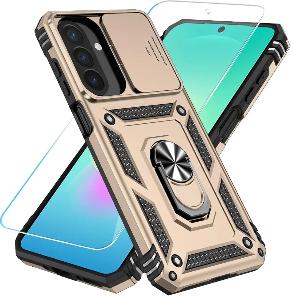 SunStory for Samsung Galaxy A27 5G Phone Case with Rotated Ring Kickstand