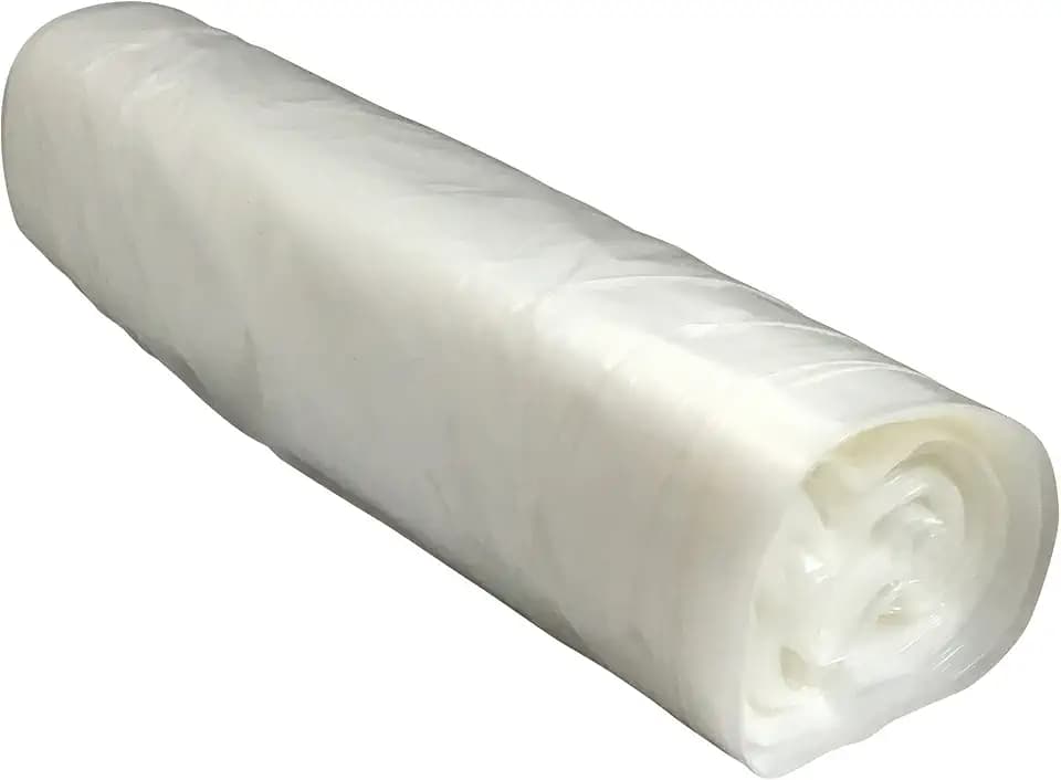 Frost King P1250R Super Strength High Density Drop Cloths, 12' x 50' x 1.5 mil, Clear