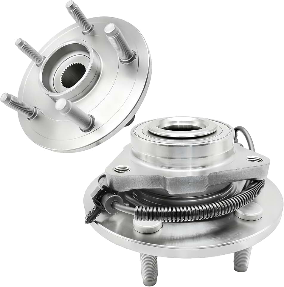 Pair 515151 Front Wheel Bearing Hub Assembly for Ram 1500 2012-2018
