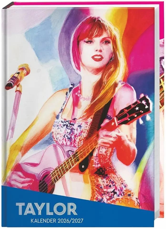 Taylor 17-Monats-Kalenderbuch A5 2027 - 17 Monate. Von August 2026 bis Dezember 2027: Swifties-Kalender für mehr Überblick im Schuljahr 2026/27. ... zwölf trendigen Taylor-Swift-Illustrationen
