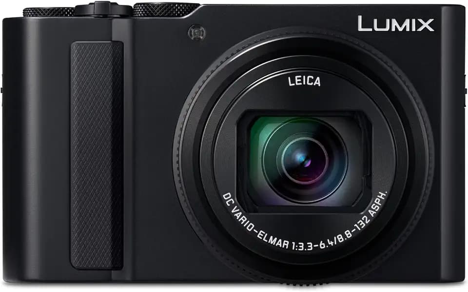 Panasonic LUMIX ZS300 Compact 4K Digital Camera, 15x Zoom Travel Camera Point and Shoot (24-360mm), Small Camera for Concerts & Sports, DC-ZS300K, Black