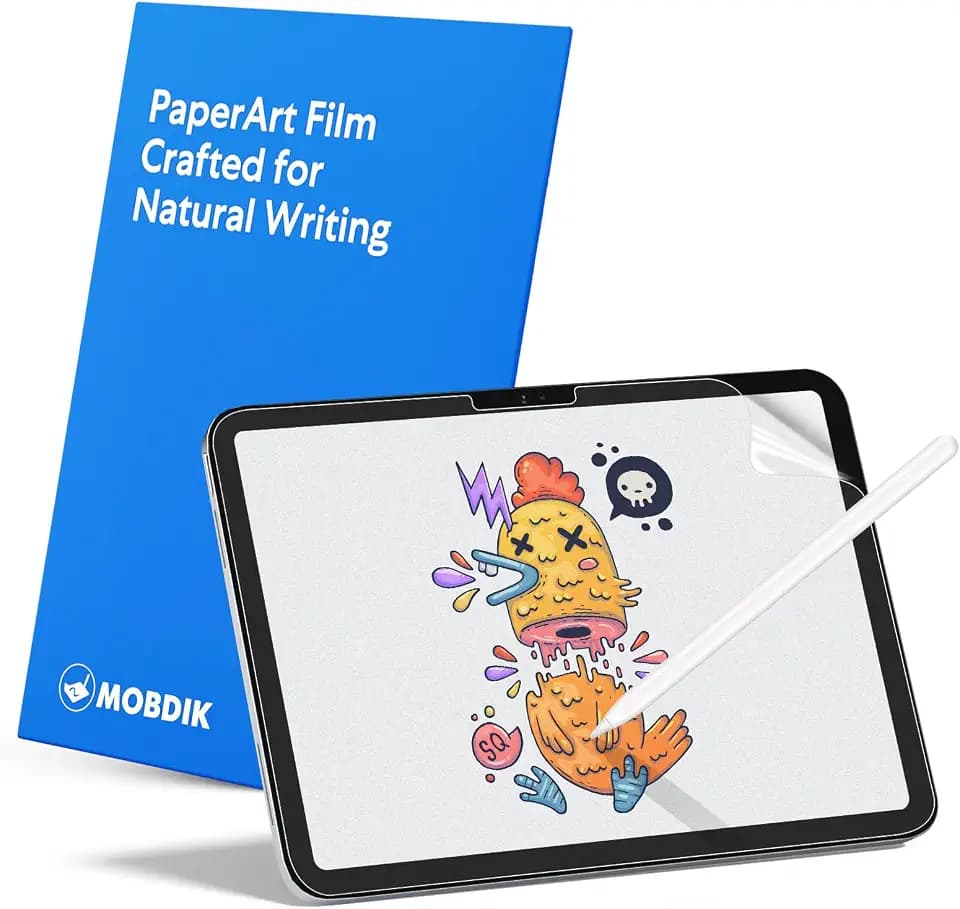 MOBDIK Papier Schutzfolie für iPad (A16) 11./10. Gen & iPad Air 11 M4/M3/M2