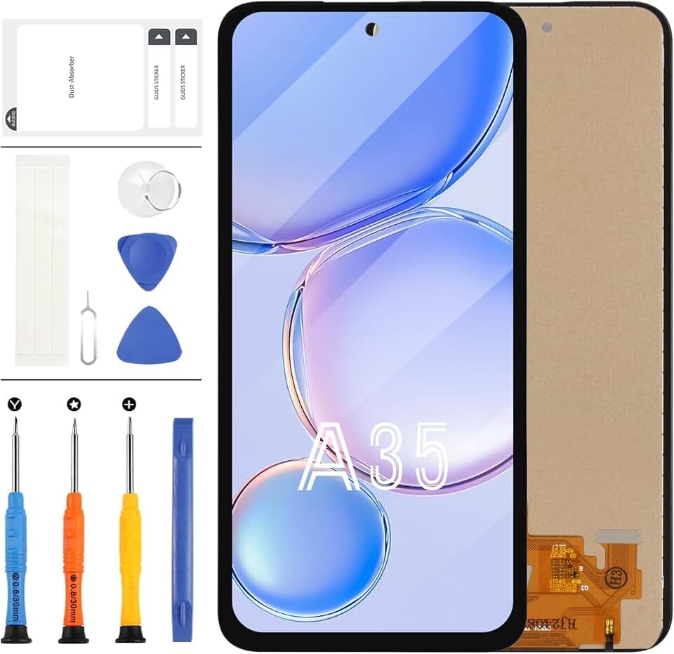 Display für Samsung Galaxy A35 5G SM‑A356 6,6 Zoll TFT‑LCD ohne Rahmen