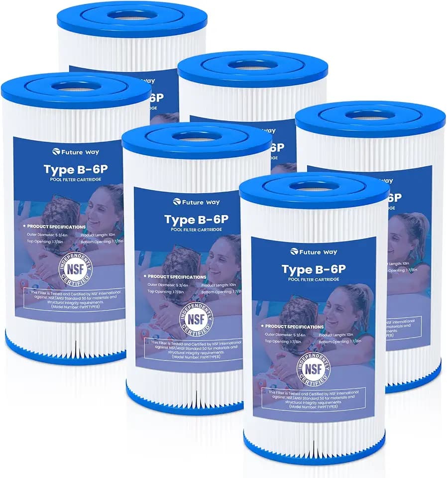 Future Way Type B Pool Filter Cartridge Replacement for Intex 29005E