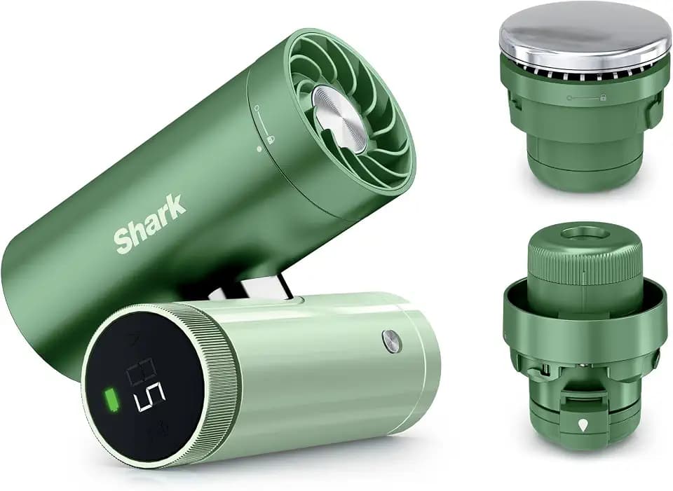 Shark ChillPill 3-in-1-Hochgeschwindigkeits-Handventilator, Matcha