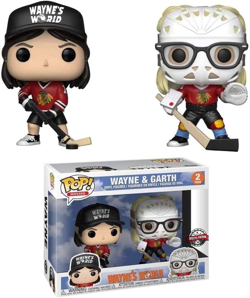 Pop Movies 3.75 Inch Action Figure Wayne's World - Wayne & Garth 2-Pack