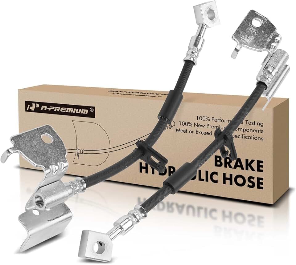 A-Premium Rear Brake Hydraulic Hose Compatible with Ford