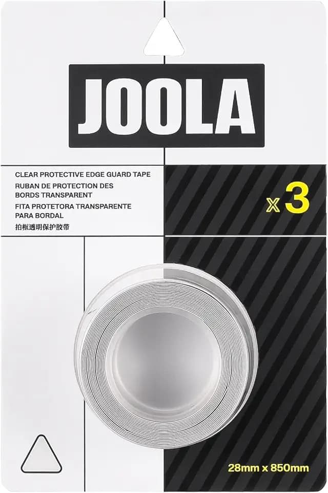 JOOLA Clear Edge Guard Tape - Protects Pickleball Paddle Edge Guard & Covers Lead Tape - Fits All Brands and Most Paddle Sizes - Choose Either 28mm or 30mm Thickness
