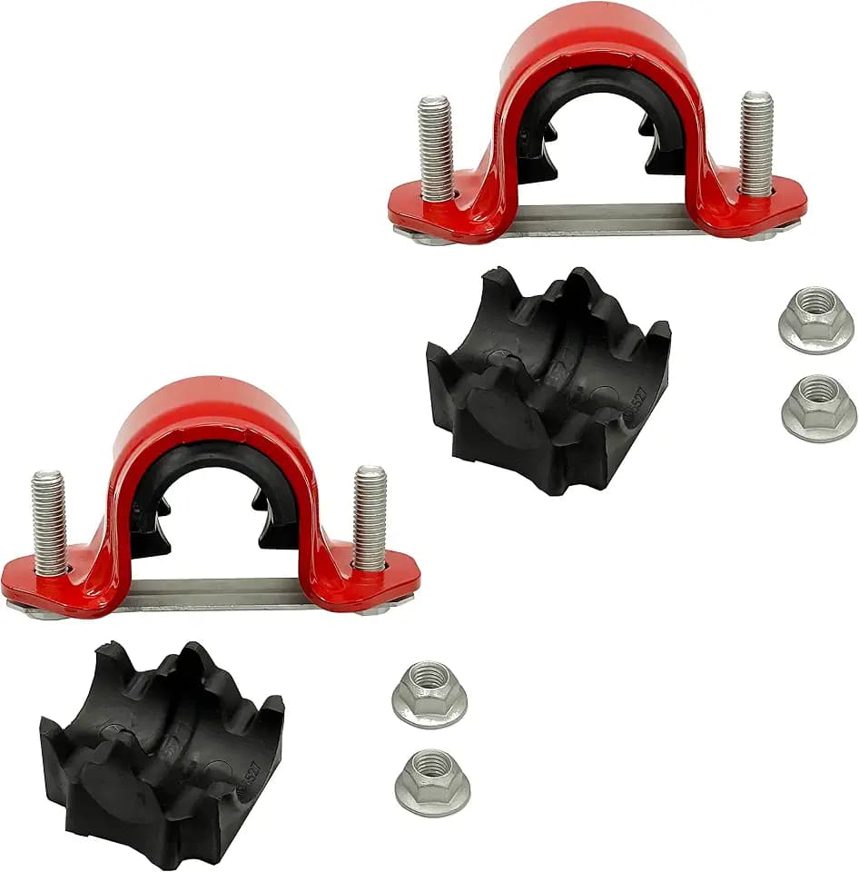 Suspension Dudes 4 PC Front Stabilizer Sway Bar CODE RED EXTREME OEM Bracket/Bushing Kit FITS F-150 2009-2014, K200846 Bushings Made In USA