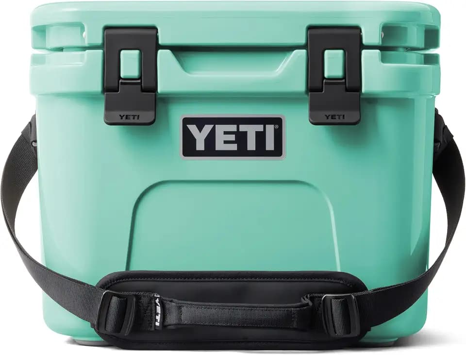 YETI Roadie 15 Hard Cooler with DoubleDuty Shoulder Strap