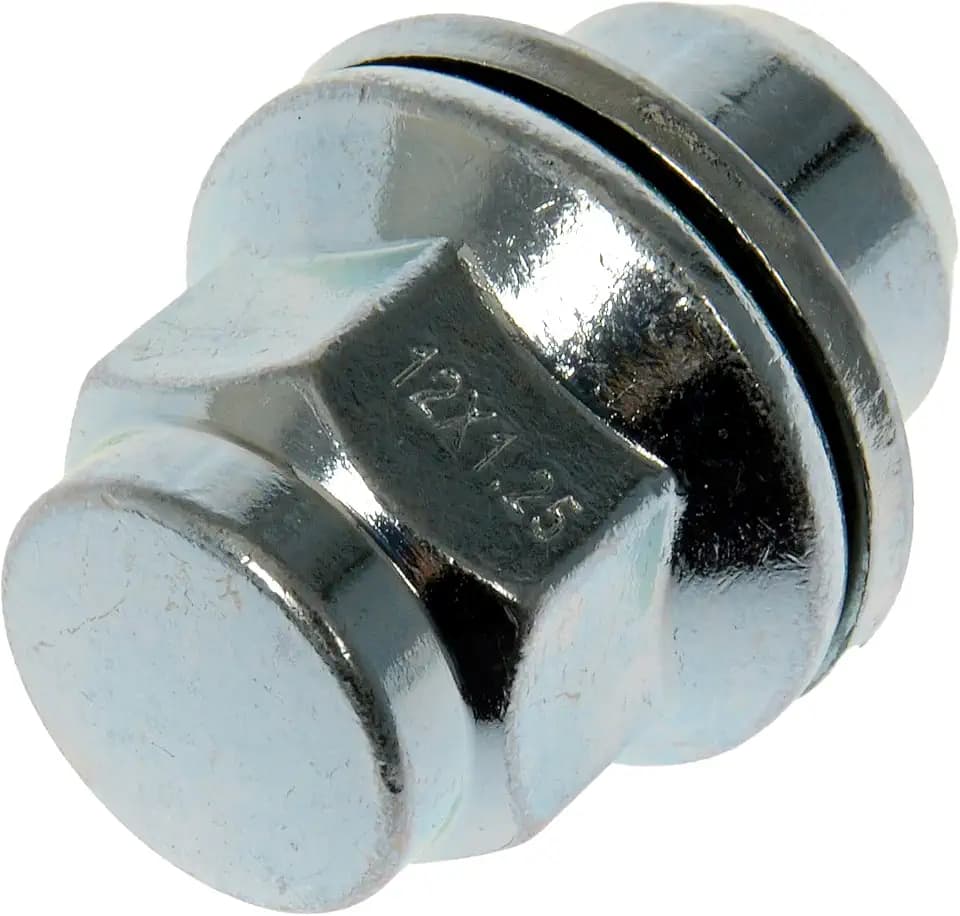 Dorman 611-294 Wheel Nut M12-1.25 Dometop - 21 mm Hex, 38.6 mm Length Compatible with Select Infiniti / Nissan Models, 10 Pack (OE FIX)