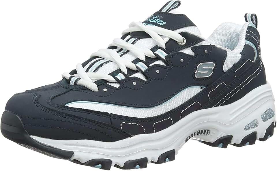 Skechers Damen D'lites Biggest Fan Sneaker
