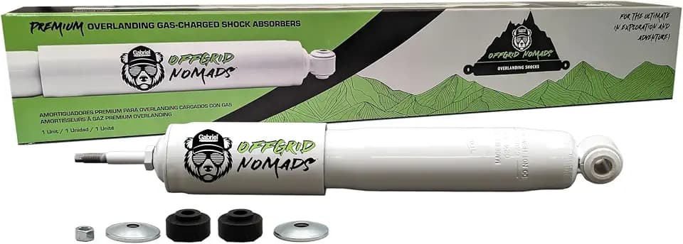 Gabriel OffGrid Nomads NM1005 Front Shock Absorbers Fits Ford E-150, E-250, E-350, E-450 Econoline Club Wagon Super Duty & F-250, F350; Heavy Load, All-terrain, Off-Road Stability (1 Pack)