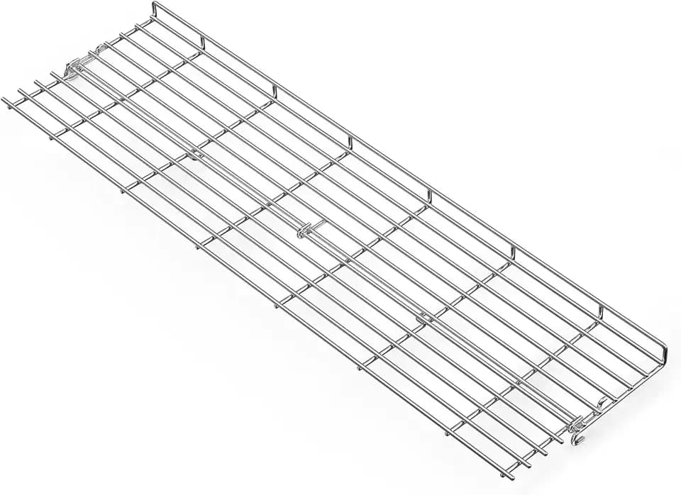 onlyfire Foldable Stainless Steel Warming Rack Grilling Replacement
