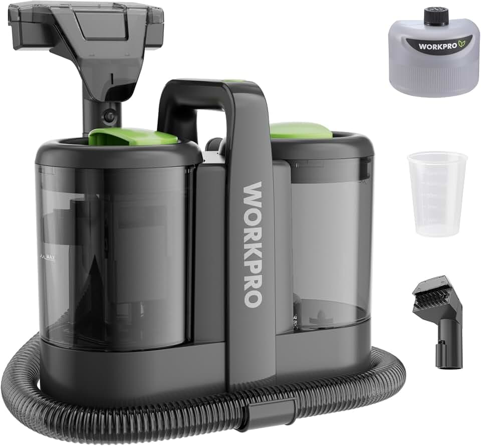 WORKPRO Waschsauger Polsterreiniger 450W 13kPa