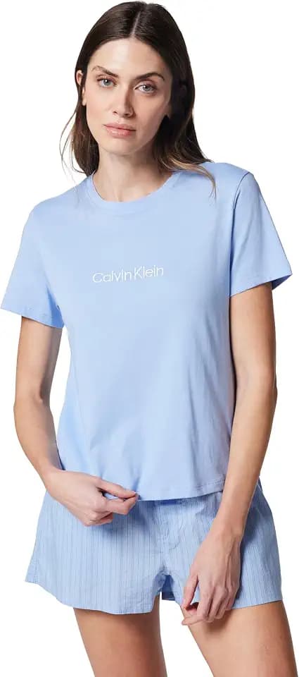 Calvin Klein Damen S/S Tee Short Set Lv00qs7576 Set