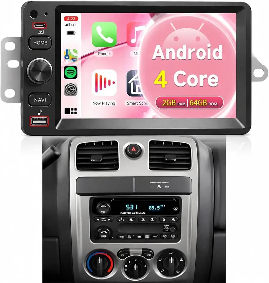 Rimoody Android 15 Car Stereo for Chevy Silverado GMC Sierra 2003-2006