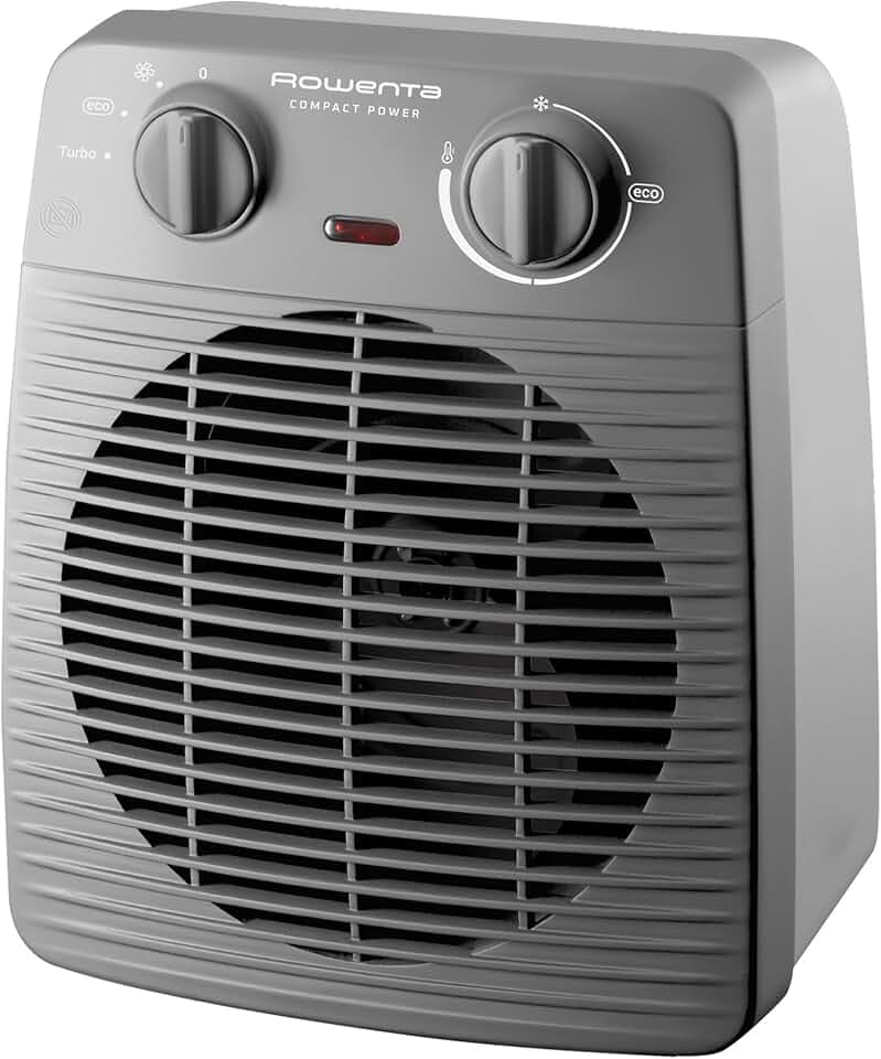 Rowenta Compact Power Heizlüfter, 2 Leistungsstufen, kompakte Abmessungen