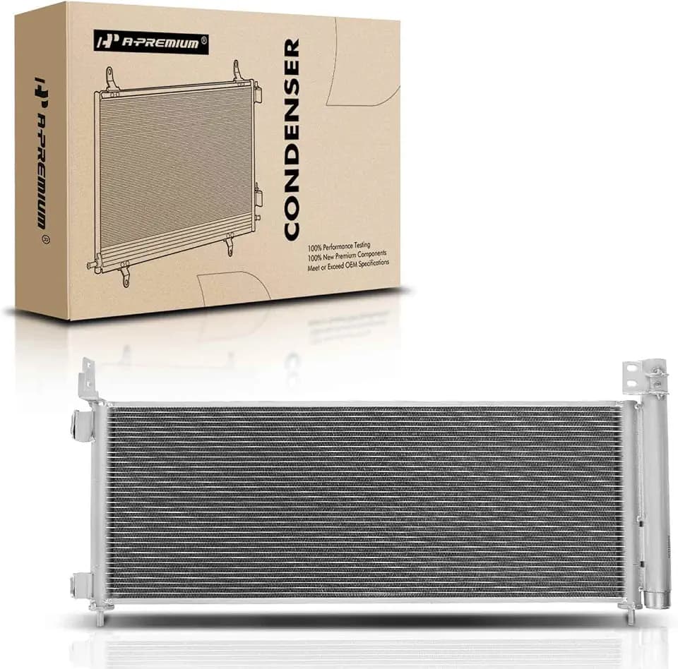 A-Premium Air Conditioning Condenser Compatible with Toyota RAV4