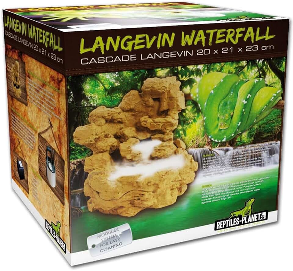 Reptiles Planet Wasserfall für Terrarium Reptilien Langevin mit Pumpe