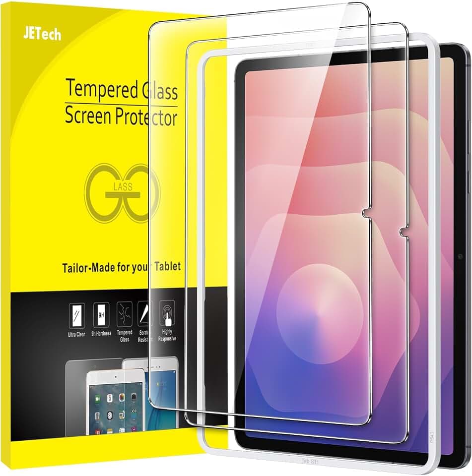 JETech Schutzfolie für Samsung Galaxy Tab S11, 2 Stück