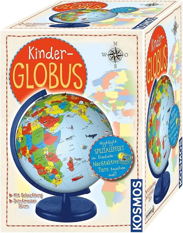 KOSMOS Kinder-Globus, ab 5 Jahren, mit Beleuchtung