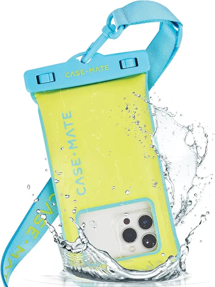 Case-Mate 2 Pack IP68 Waterproof Phone Pouch - Citrus Splash