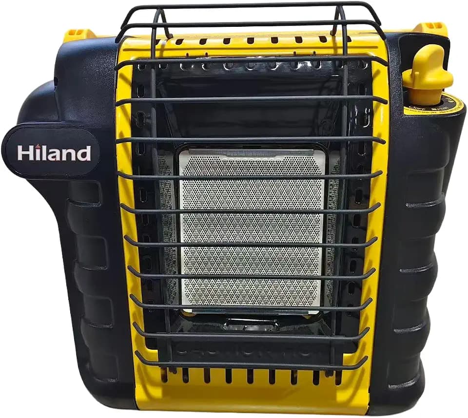 9000BTU Portable Radiant Propane Gas Heater For Outdoor Use, Camping, Fishing, Hunting