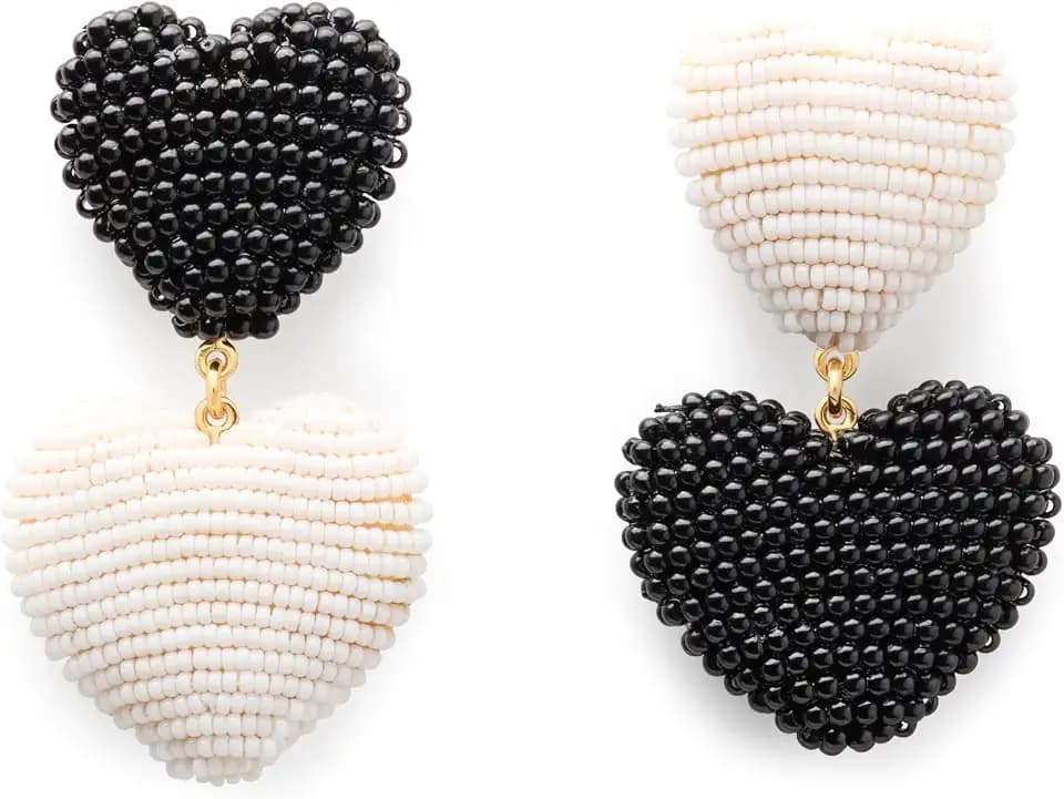 kate spade new york Heart You Drop Earrings