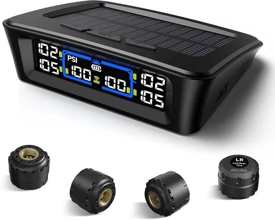 Tymate TM12 RV Tire Pressure Monitoring System, TPMS Set of 4 Sensors