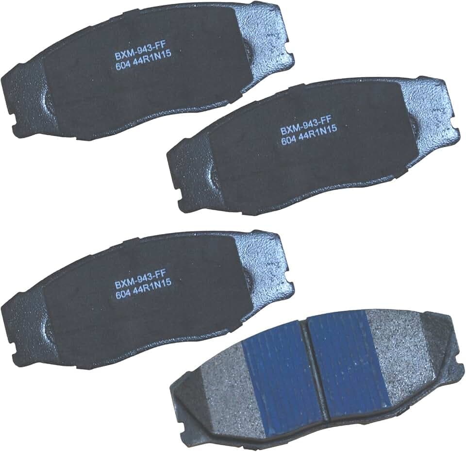 Bendix Premium SBM604 Semi-Metallic Front Brake Pads for Toyota T100 1998-1993