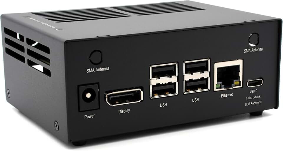 KKSB Jetson Orin Nano Super Developer Kit Case - Aluminiumgehäuse mit Belüftung und VESA-Halterung
