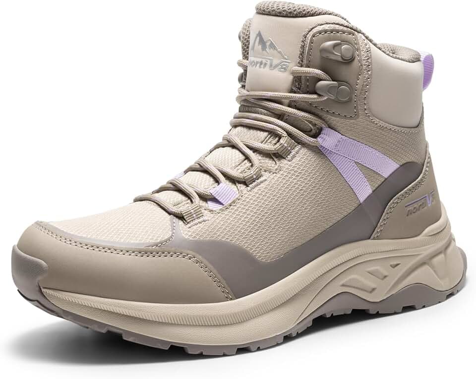 NORTIV 8 Women's Hiking Boots Waterproof Lightweight
