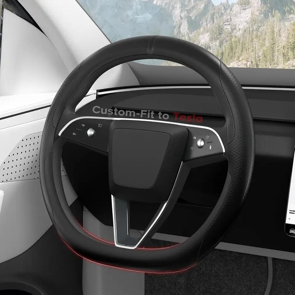Steering Wheel Cover for Tesla