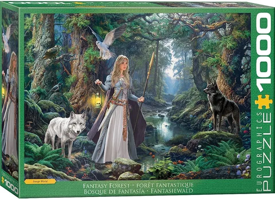 EuroGraphics - Fantasy Forest 1000 Piece Jigsaw Puzzle