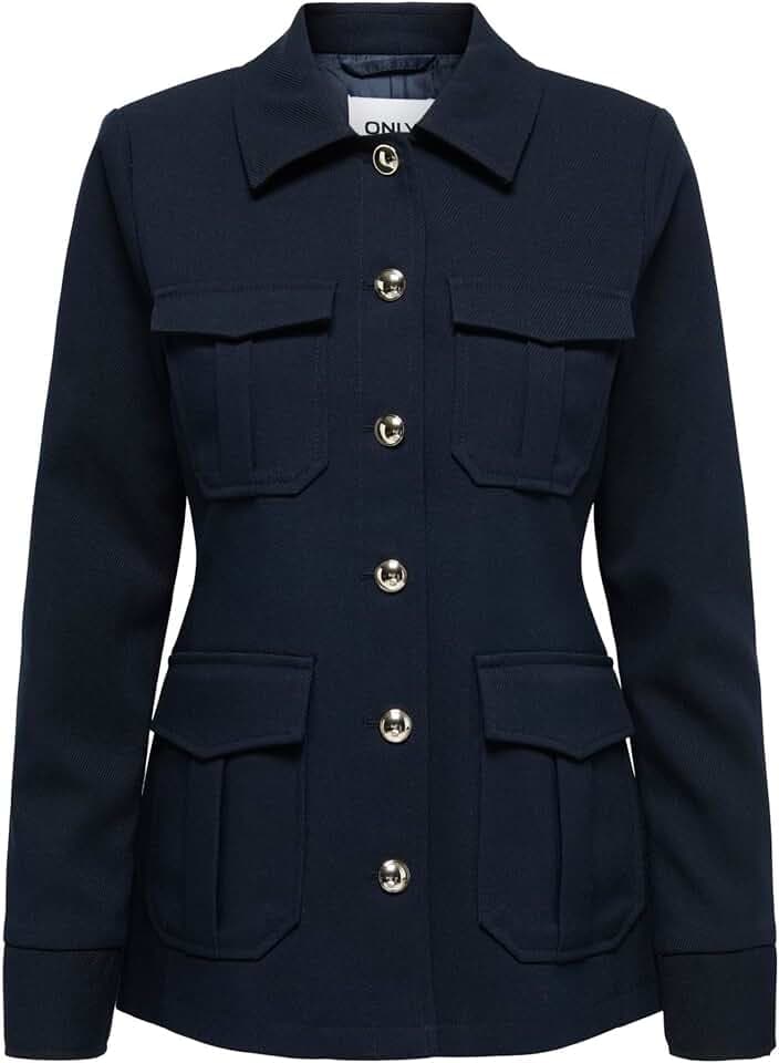 ONLY Damen Onlrolle Life Button Jacket Cc OTW Onlrolle Life Button Jacket Cc OTW (1er Pack)