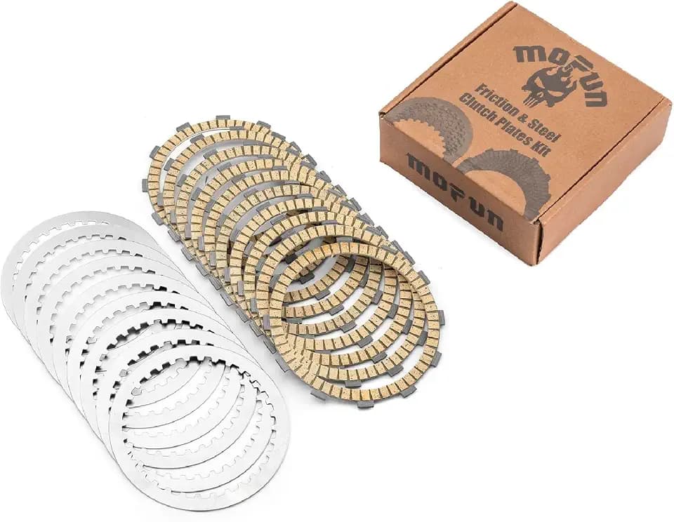 Mofun Extra Plate Friction Steel Clutch Kit Fit for Harley Clutch Twin Cam