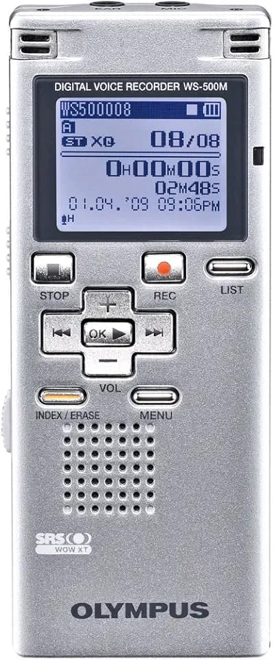 Olympus WS-500 Digital Voice Recorder (Silver)