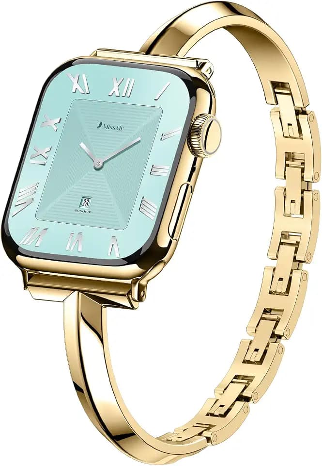 Missair Thin Band Compatible with Apple Watch for Women