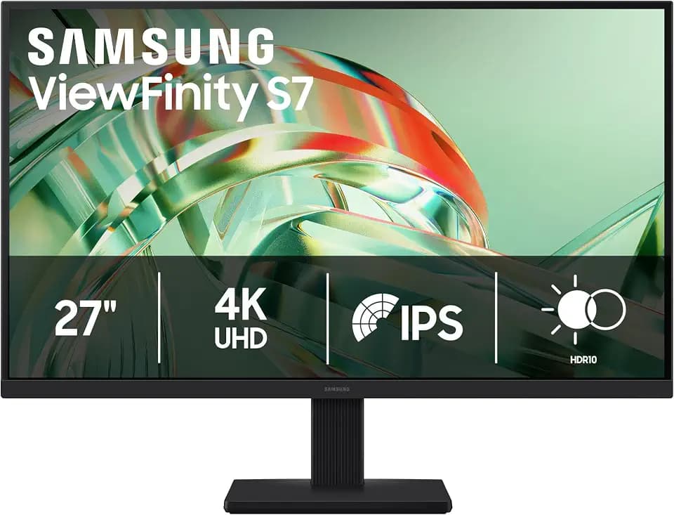 Samsung 27" ViewFinity S7 (S71H) 4K UHD IPS HDR10 High Resolution Monitor