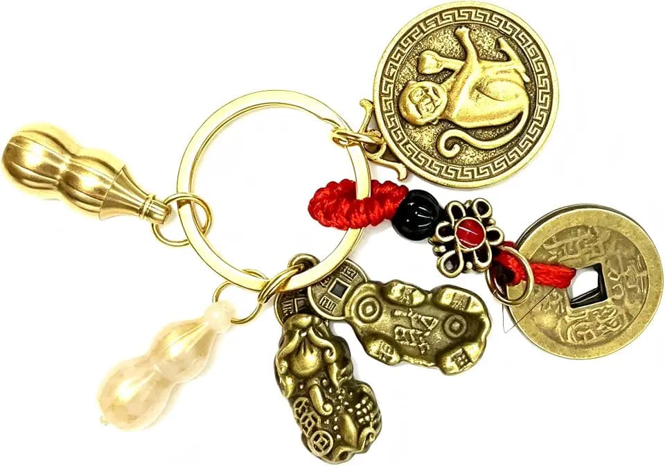29 Playful Zodiac Decor Charms Lively Engraved Animal Design Smooth Rounded Metal Decor Piece For Adult Weekend And Relaxed Social Wear