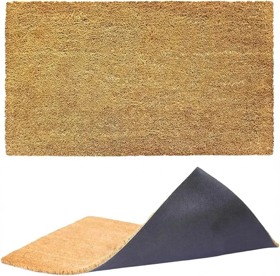 Ecomills Coco Coir Doormat, 36 x 48 in, Vinyl Backing