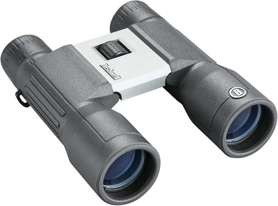 Bushnell - Powerview 2 - Fernglas - 16x32 - Dachkant - Aluminium Metallgehäuse - Mehrschichtvergütung - Gummiarmierung - Vogelbeobachtung - Reisen - Sport - Outdoor - PWV1632