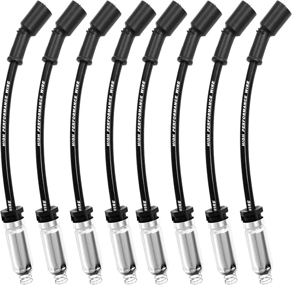 Ozikutech High Performance Spark Plug Wires Set of 8 for Chevy GMC V8