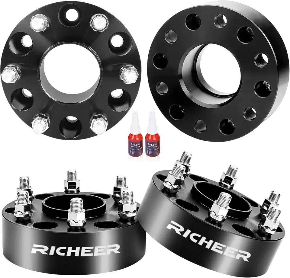 Richeer 2 inch 6x5.5 Hubcentric Wheel Spacers for 2019-2024 Ram 1500