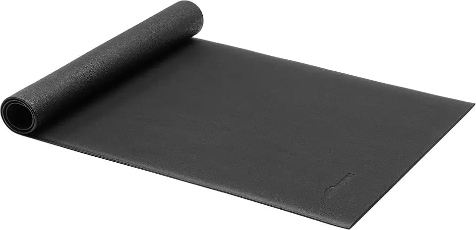 Amazon Basics – Hochdichte Bodenmatte für Trainingsgeräte, Laufbänder und Fitnessstudios