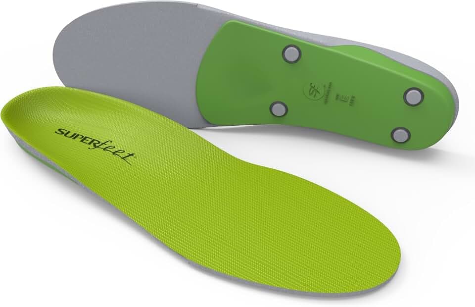 Superfeet Einlegesohlen mit Support für hohe Fußgewölbe - Orthopädische Einlagen